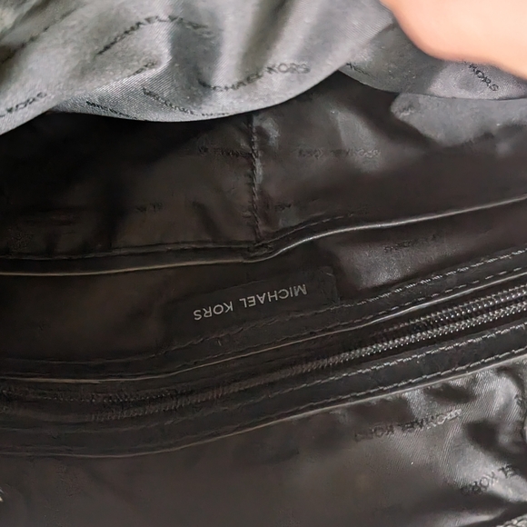 Michael Kors Dark Gray Signature Tote - Picture 6 of 7